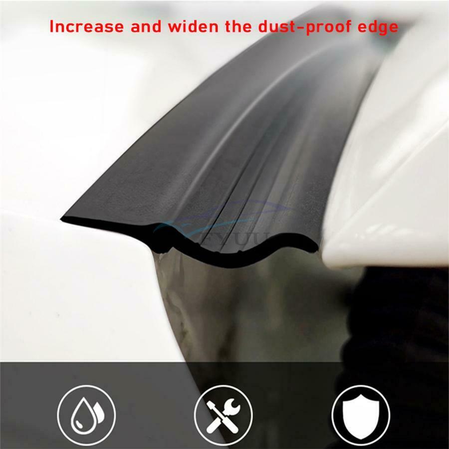 2M Dustproof Wear Resistance Rubber Trunk Seal Strip For SUV/MPV/Hatchback Car