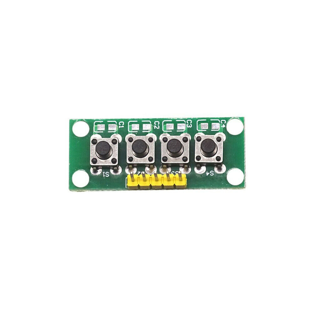 5 Pin 1x4 4 Keys Button Keypad Keyboard Breadboard Module for Arduino CA DIY