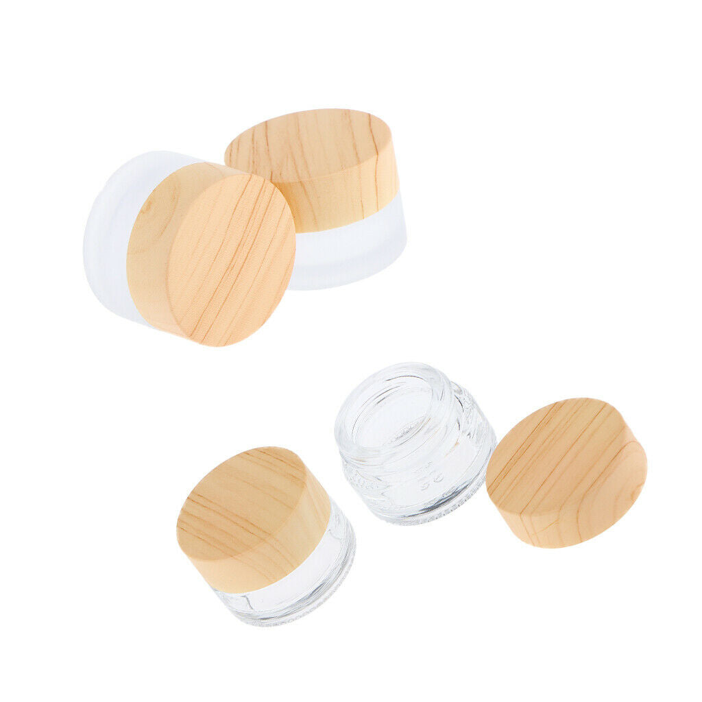 4Pcs Empty Jar Mini Cosmetic Bottle  Make Up Tin Lotions Container 5g