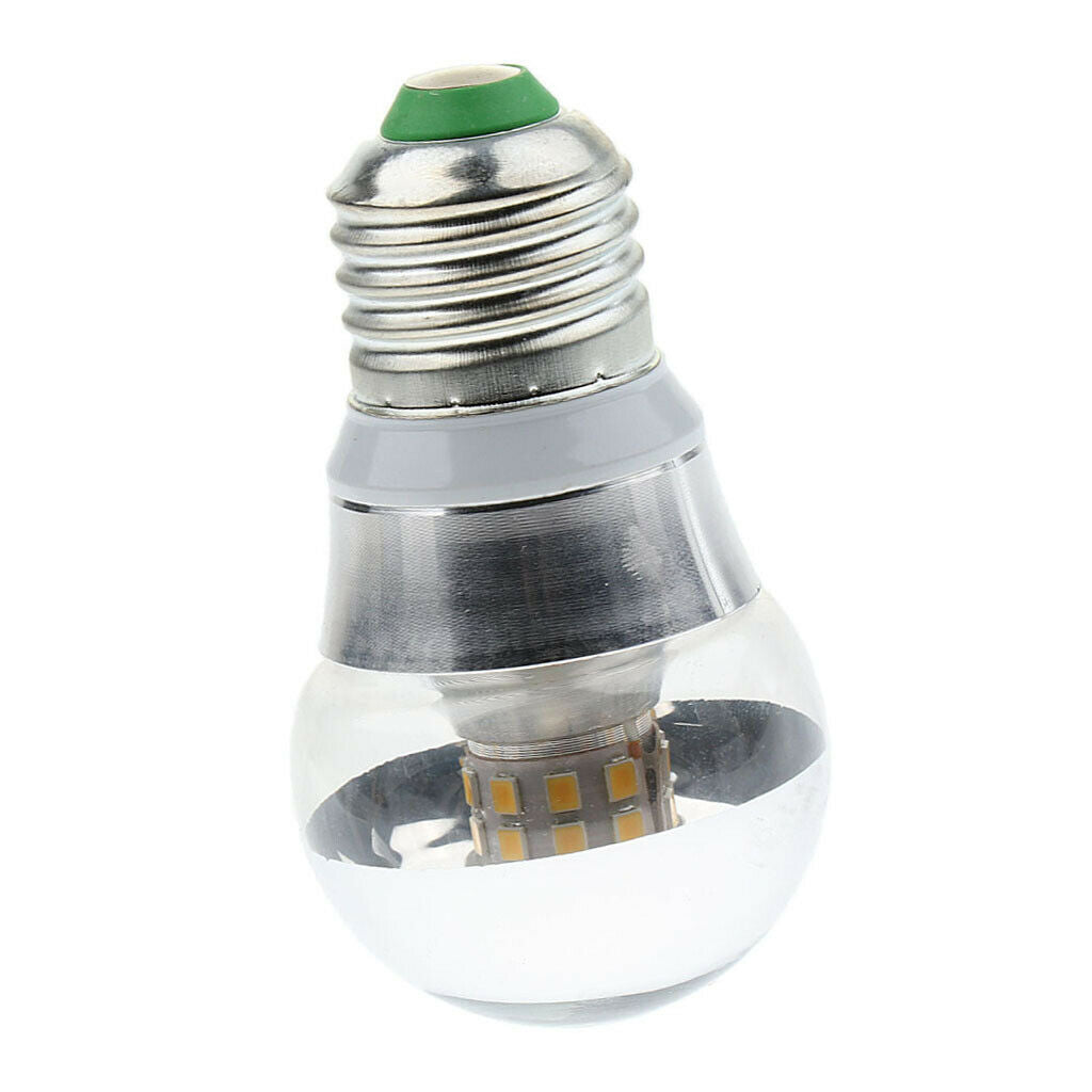 E27 LED Warm White/White Nature Light Bulb Lamp 5W 220-240V Warm White