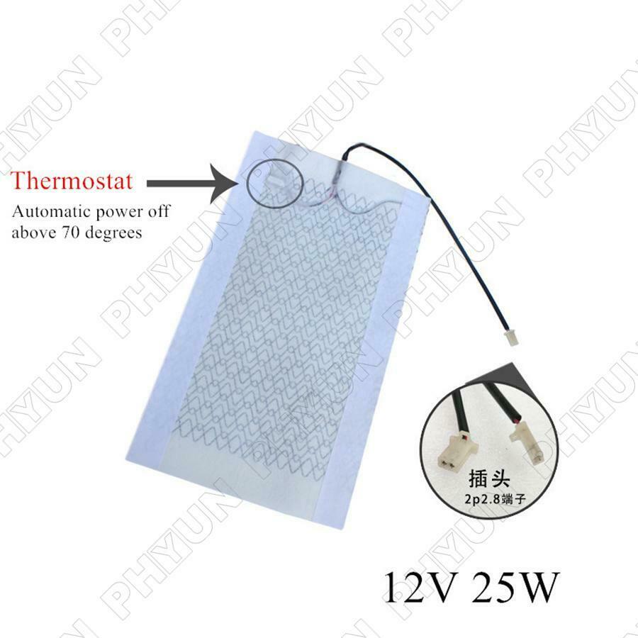 12V Car Seat Heater Pads Kit Winter Cushion Warmer Seat Covers Set Universal 2x
