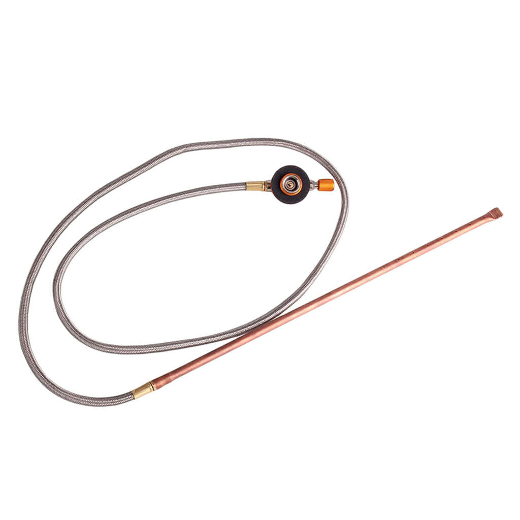 Hand Held Fire Starter Gas Appliance with 1m Flexible Hose for Camping