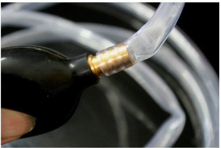 Gasoline Transfer Siphon Pump Fuel Tank Hose Manual Oil Water Fuel Transfer Pump