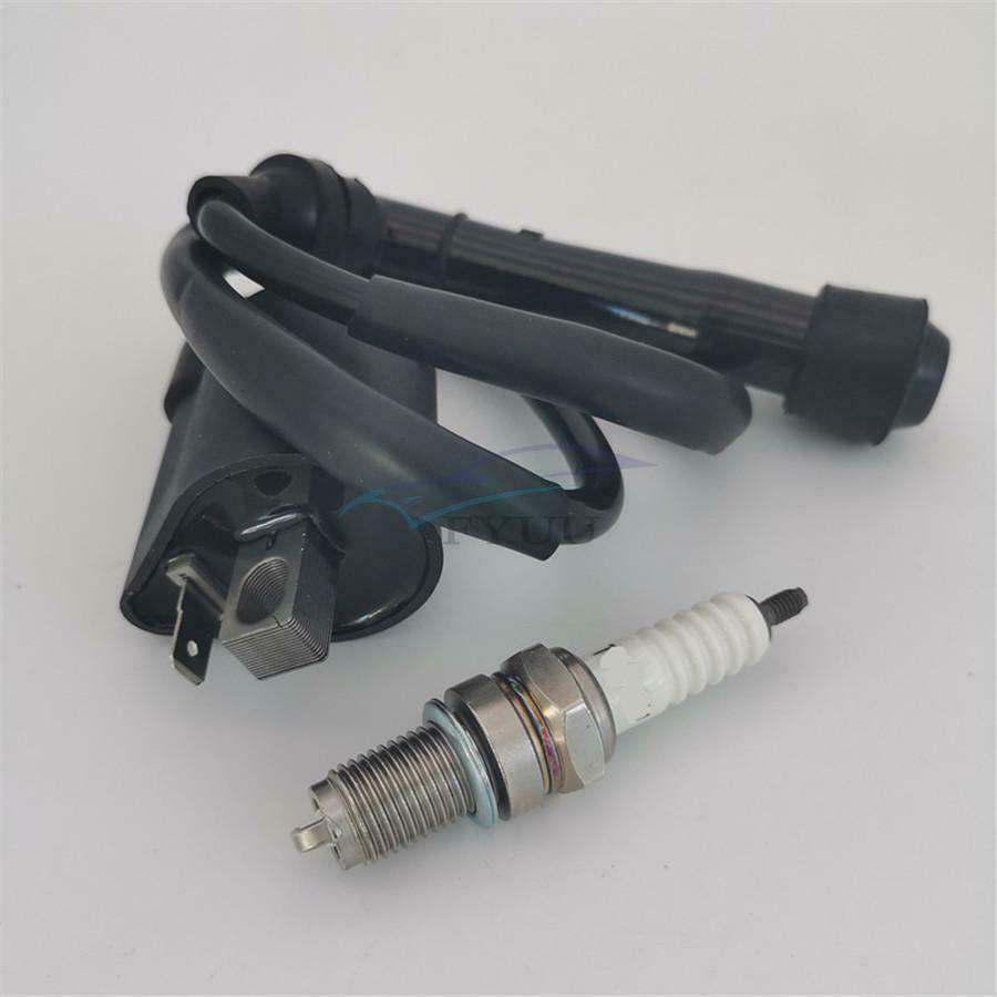 Ignition Coil W/ Spark Plug For Yamaha Raptor 660R YFM660R Grizzly 660 YFM660FA