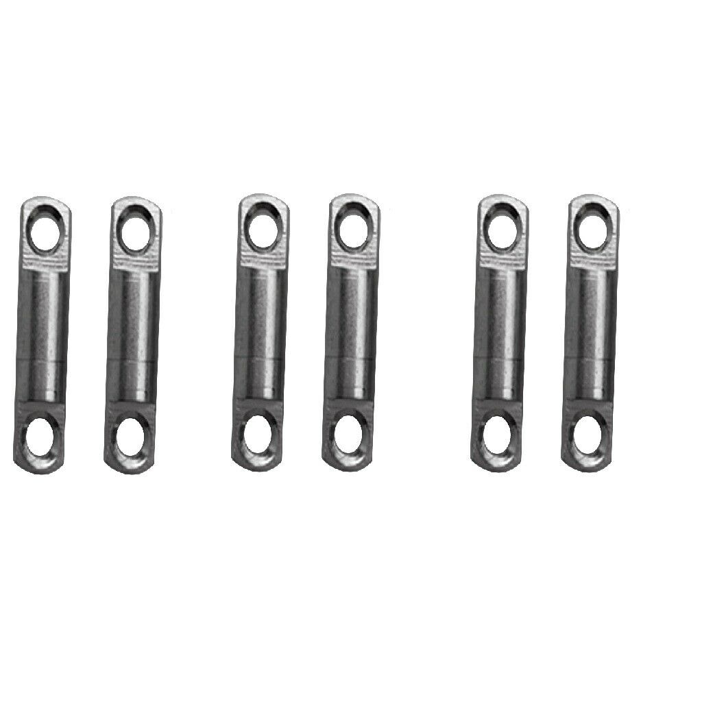 6 Pieces Scuba Diving Finger Reel Line 360 Degree Rotatable Double Swivels Gear