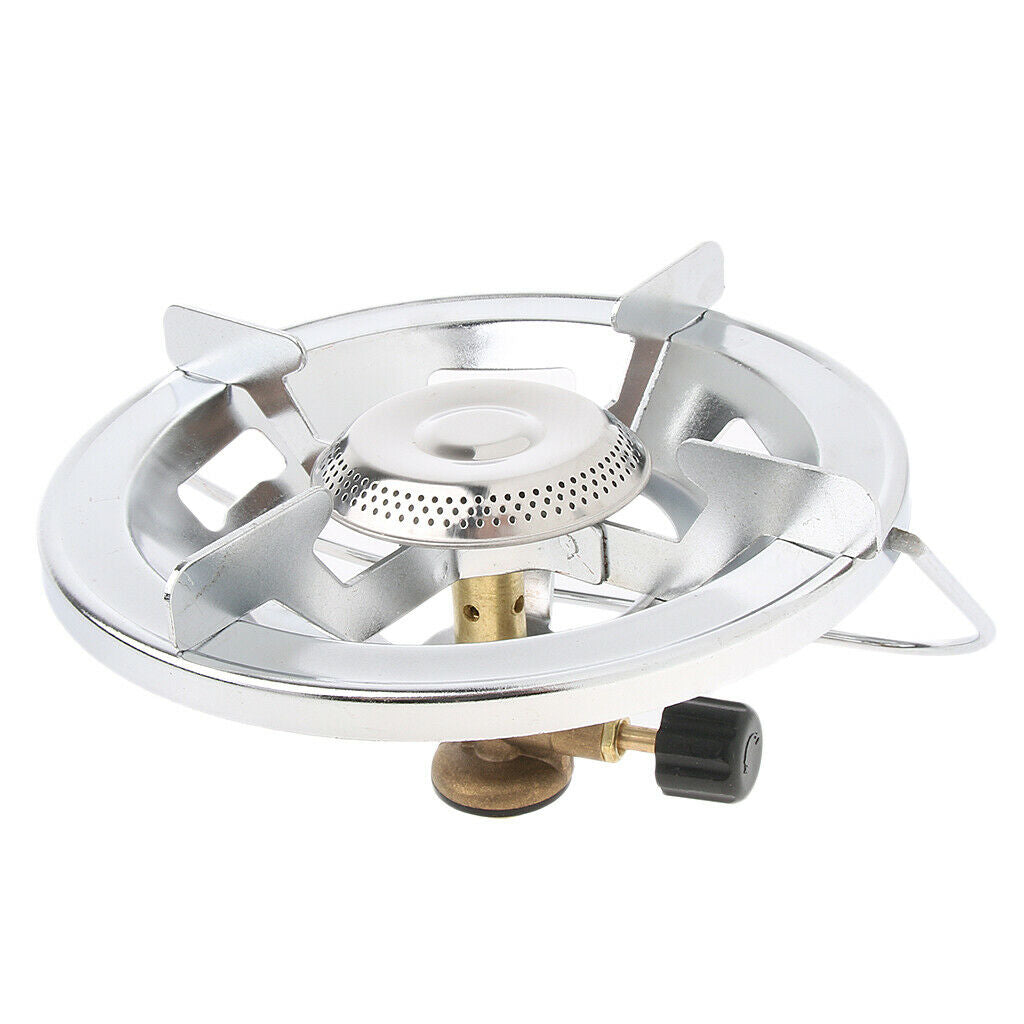Outdoor Portable Single Gas Propane Burner Gas Stove Gas Burner Head with Piezo