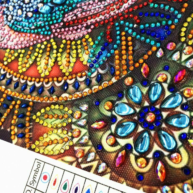 Owl DIY 5D Special Shaped Diamond Painting Embroidery Cross Stitch Kit