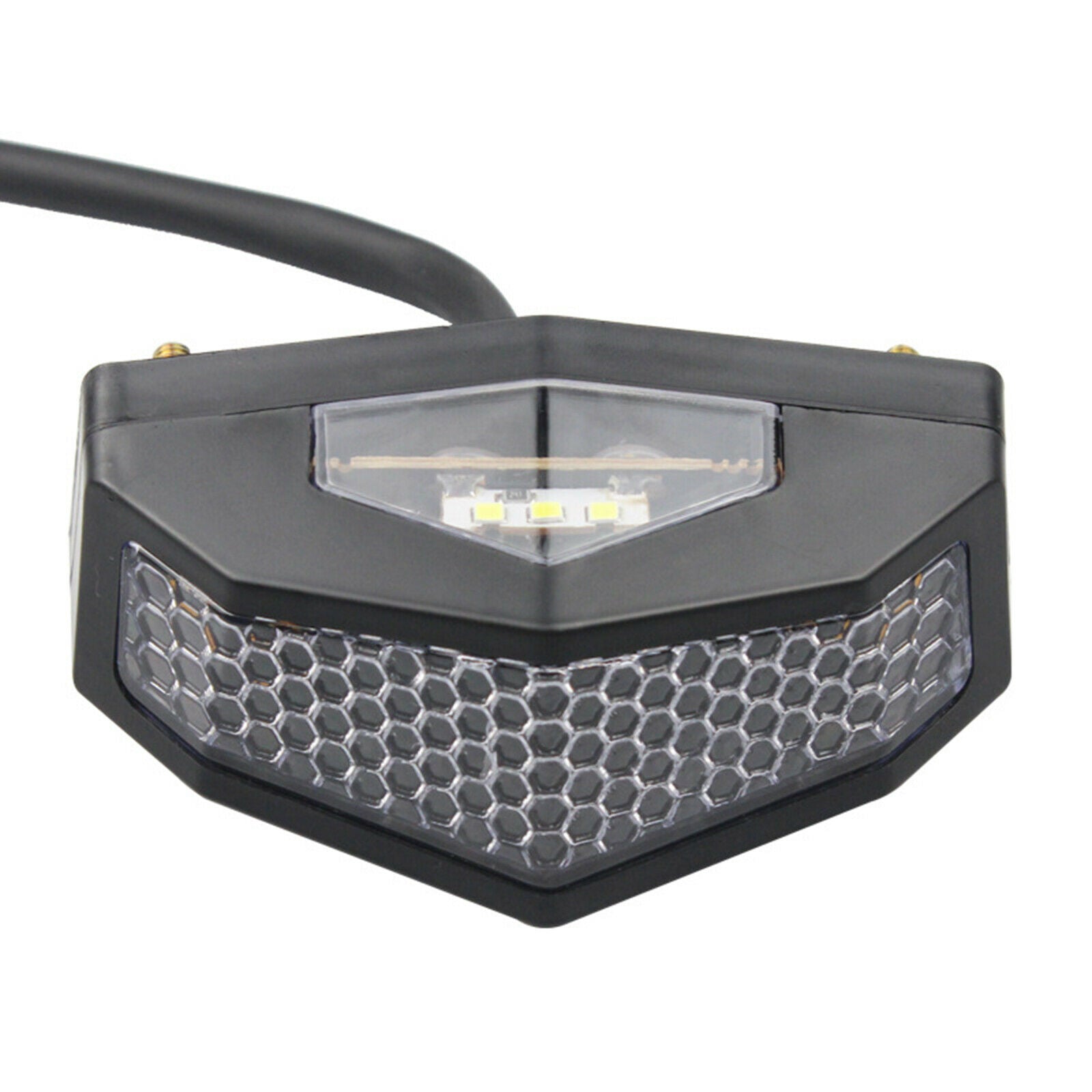 5 In 1 Universal Motorcycle LED Rear Tail Light Turn Signal Light License Plate