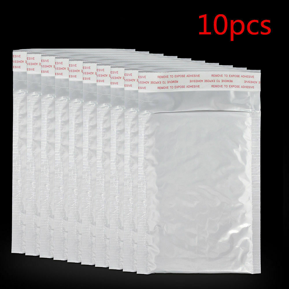 Wholesale 10Pcs Poly Bubble Mailers Padded Envelopes Self Sealing Bulk 11*15CM