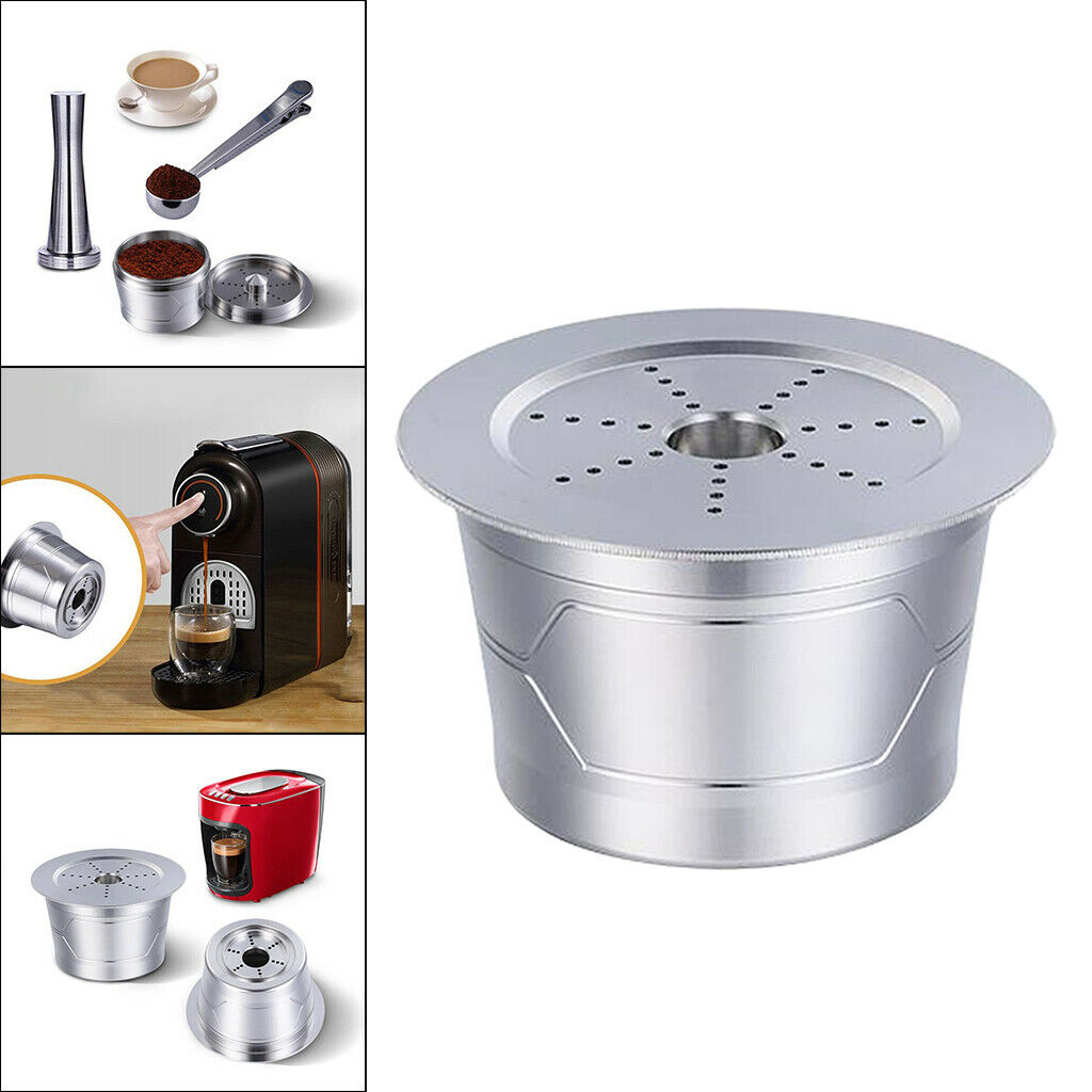 Stainless Steel Refillable Coffee Capsules Reusable Coffee Pod Cups