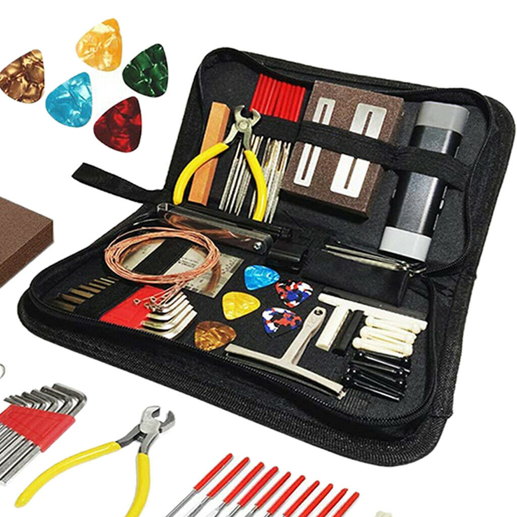 Professional Guitar Repairing Maintenance Tool Kit Guitar Maintenance Tool