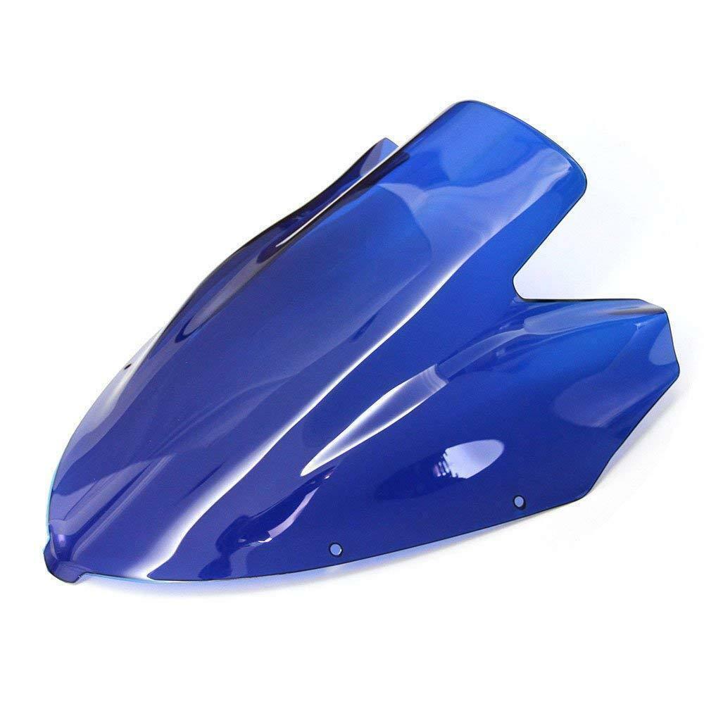 Blue Motorcycle Windshield  For Kawasaki Ninja 650R ER-6F EX-6 2006-2008