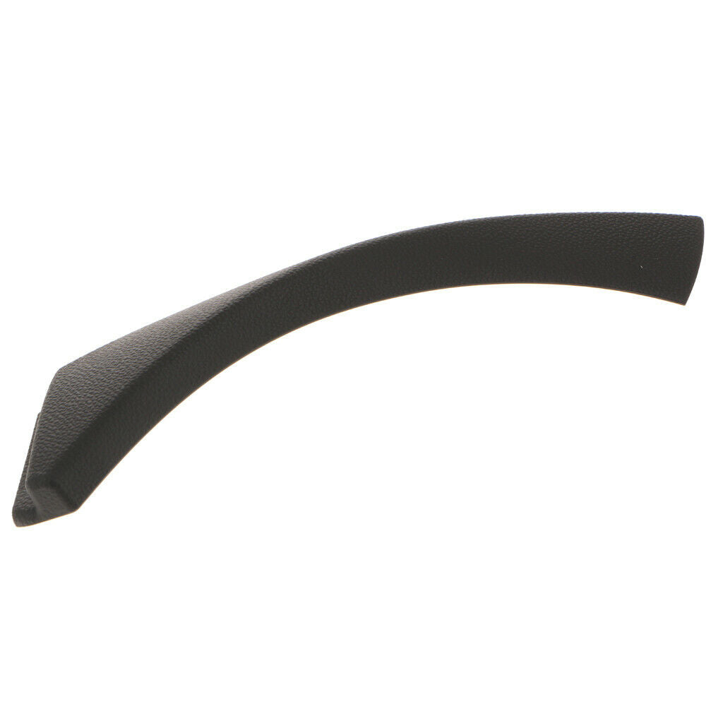 2X Right Inner Door Panel Handle Outer Trim for 04-12 BMW E90 3-Series Black