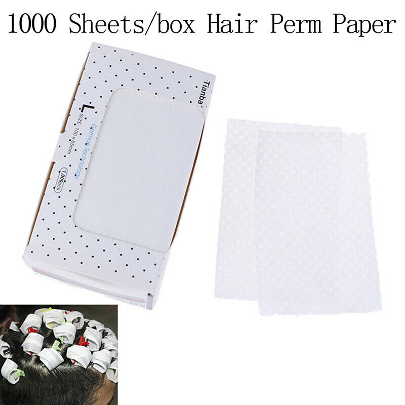 1000 Sheets/Box Hair Salon Perm Papers End Electric Wraps Perming End WrapsSBDD