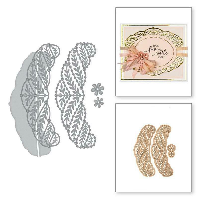 Conch Frame Metal Cutting Dies Stencil DIY Scrapbook Album Paper Card Template