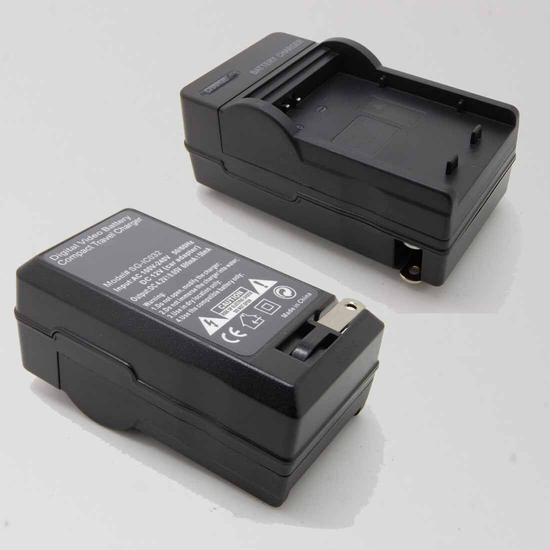 Wall Travl Home Battery Charger For Canon BP-208 208DG MVX430 MVX450 MVX460