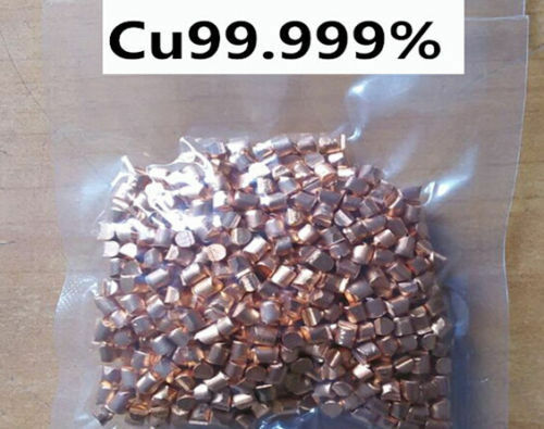 10 grams High Purity 99.999% Copper Cu Metal Lumps Vacuum packing