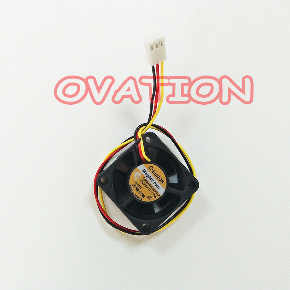 For 1pc Sunon 4020 GM2404PKVX-A 24V fan 24V 1.7W 3pin