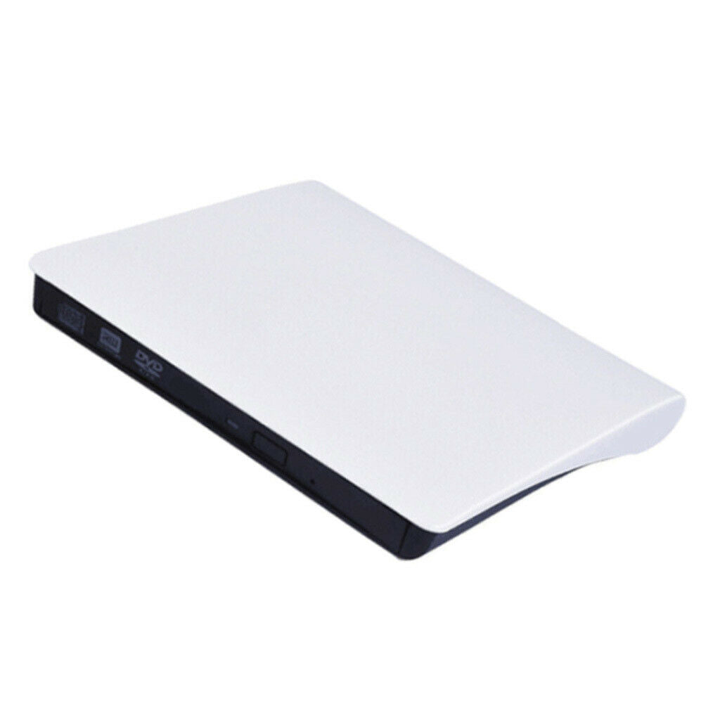 External DVD USB 3.0 Portable Burner Windows Drive Writer USB - White