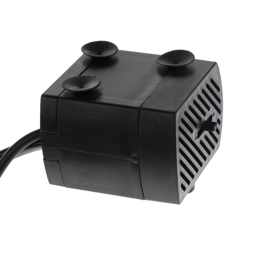 UK Plug Ultra Silent Aquarium Pond Submersible Pump Powerhead Fountain 5W