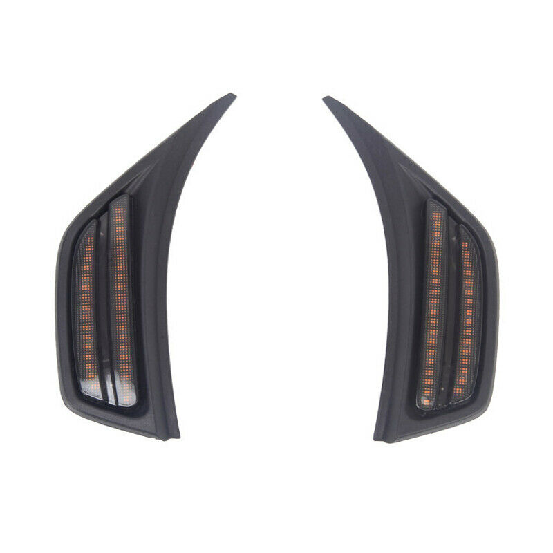 Car Front Leaf Side Wheel Eyebrow Turn Signal Light for Jeep Wrangler JL 2018-up