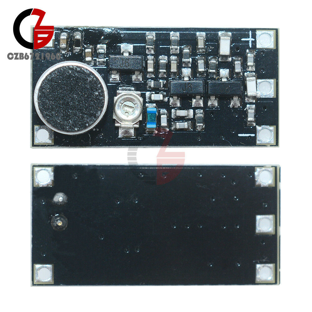 88-108MHz FM Wireless Microphone Surveillance Transmitter Module For Arduino