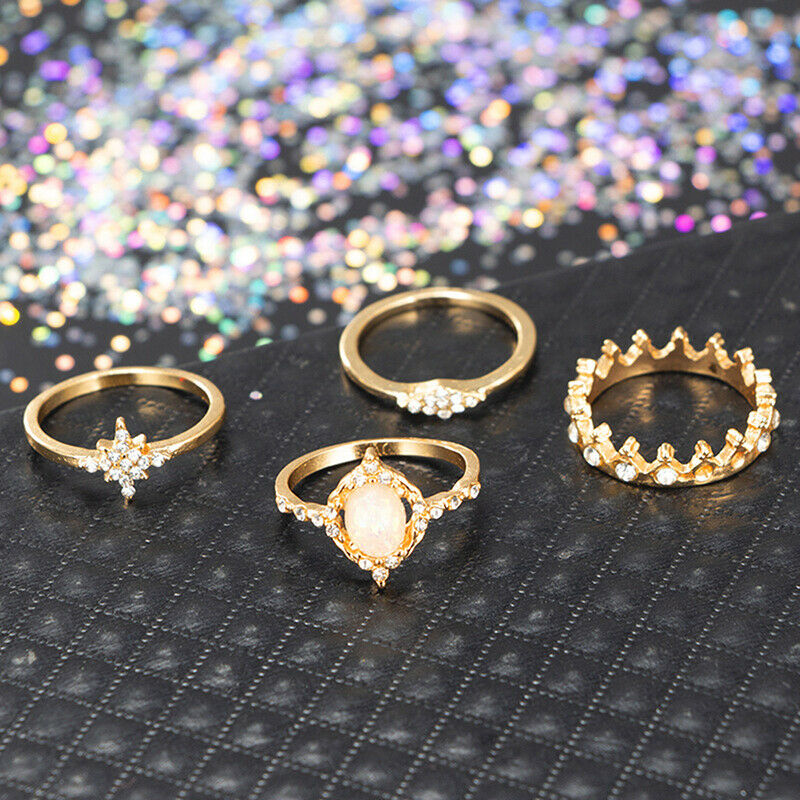 13pcs/set Women Stack Rings Above Knuckle Rings Rtro Simple Design jewelr.l8