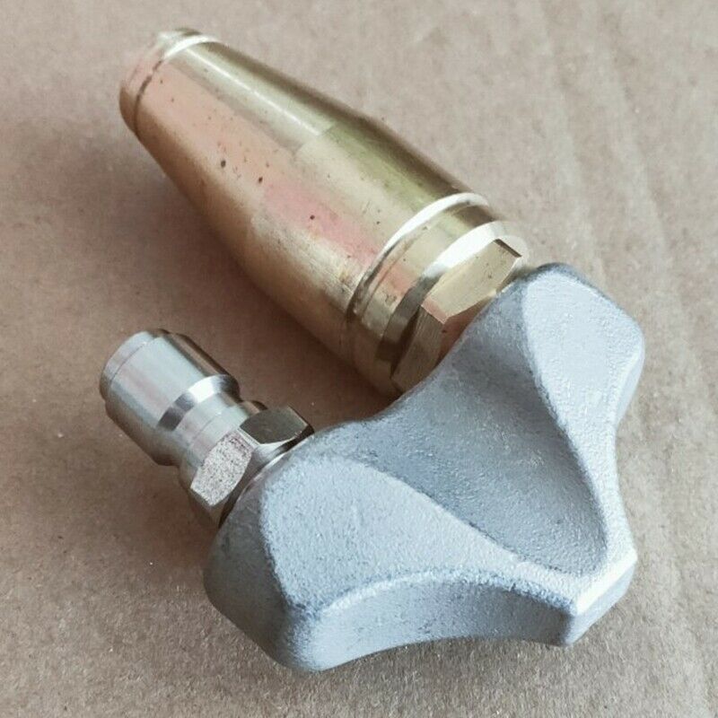 Cleaning Nozzle Reverse Turbo Nozzle with 3/8 Inch  Connect Fitting I3D8