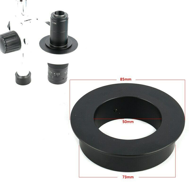50 To 76mm Adapter Ring Microscope Camera Lens Stereo Microscopio Holder Adapter