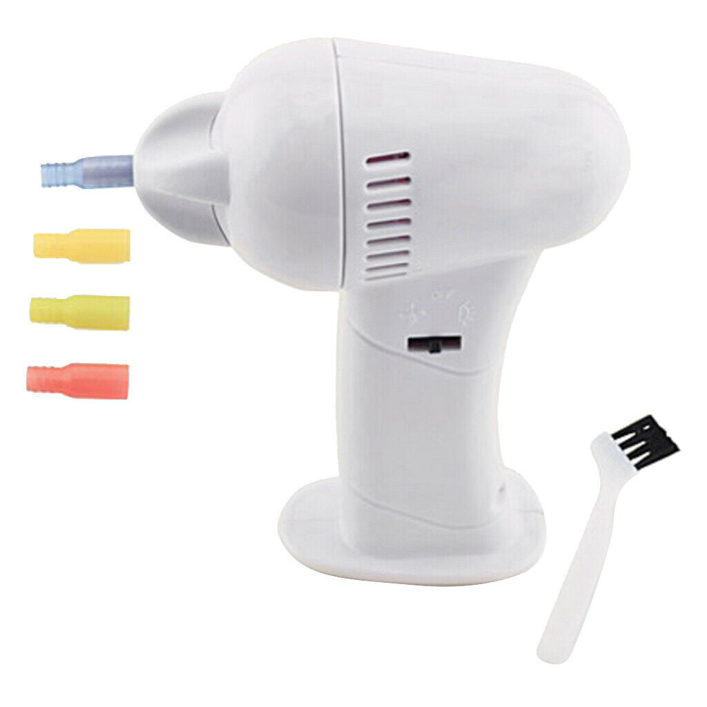 Painless Electric Ear Cleaner Cordless Massage Machine Kits with Soft Head