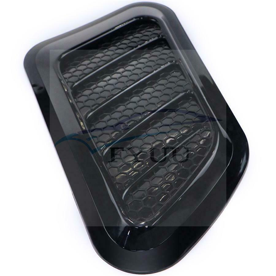 2pc Universal Car SUV Air Flow Intake Scoop Hood Bonnet Vent Front Engine Cover