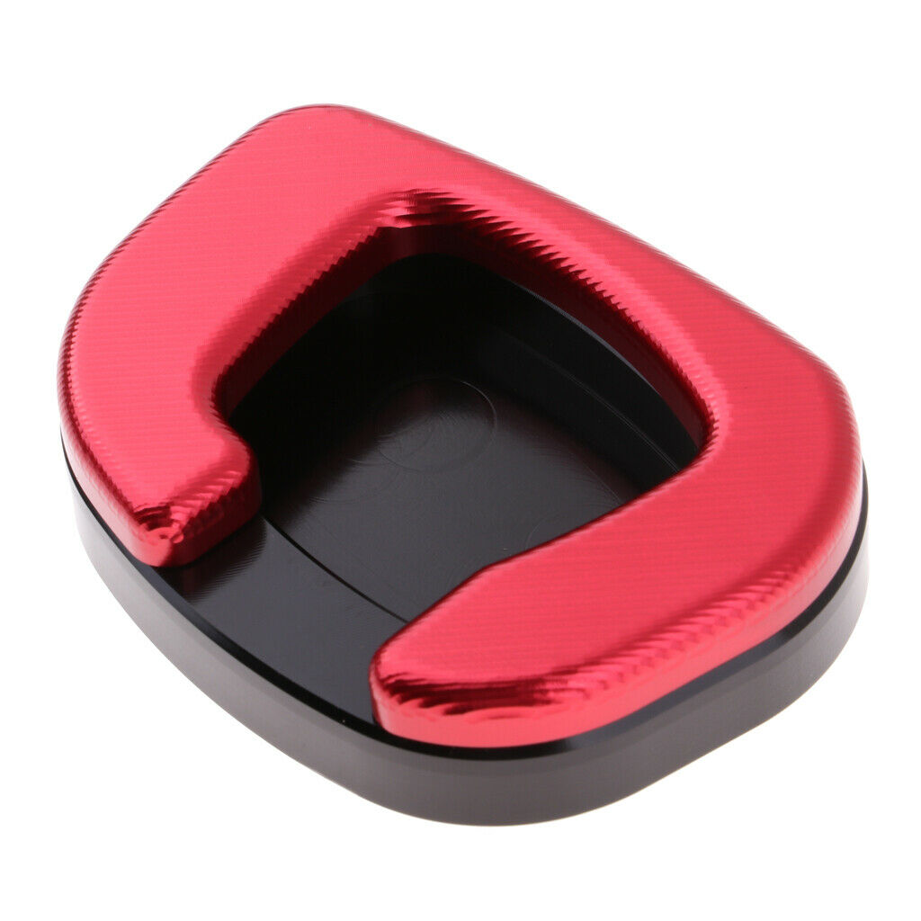 Sidestand Extension Enlarger Pad for Aprilia RSV4 RR/RF 2015-2018  Red