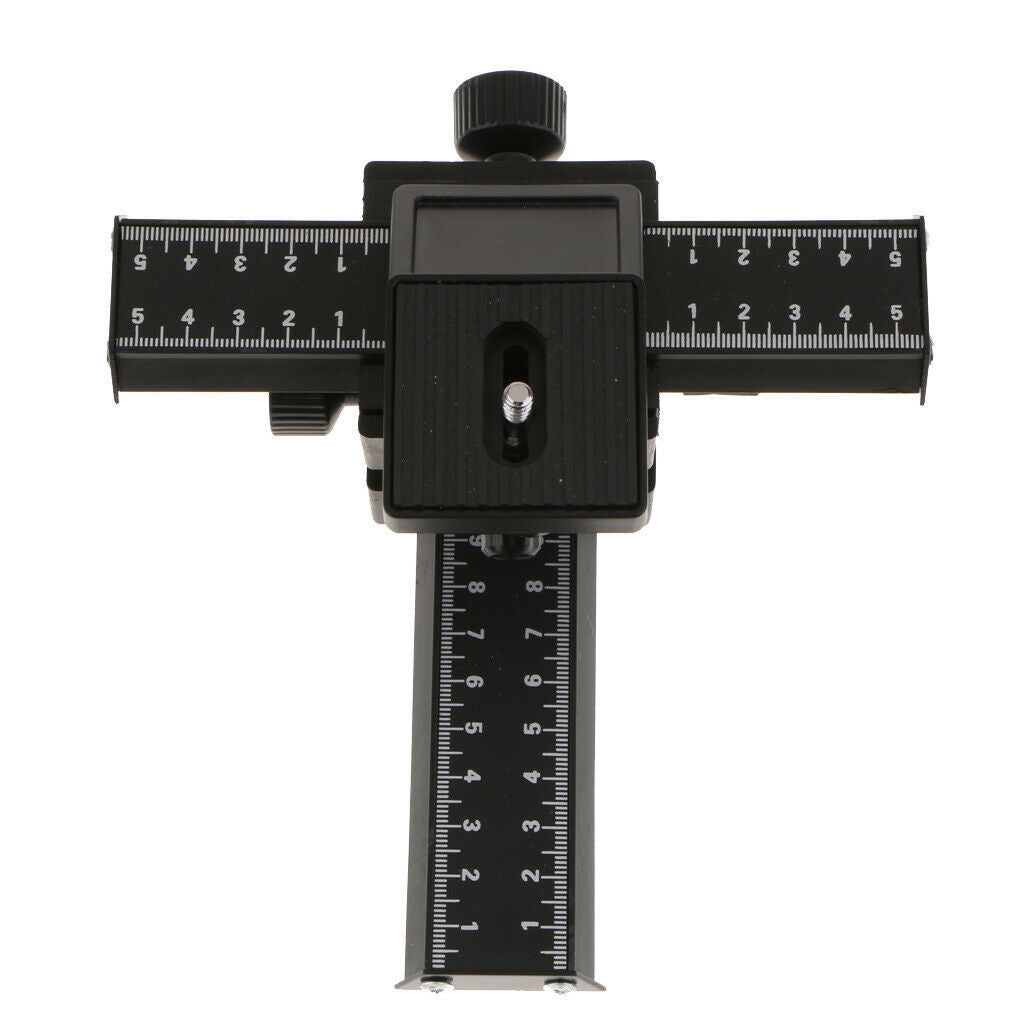 4-way Macro Focusing Focus Rail Slider   Shooting Gimbal fro DSLR