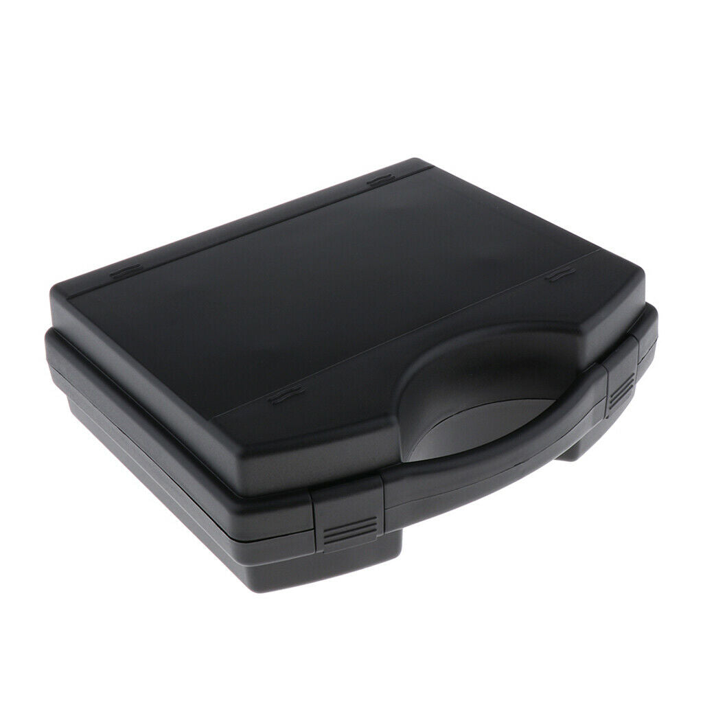 Wireless Microphone Carrying Case Box Fit 2 Micophone Black for MIC Accs