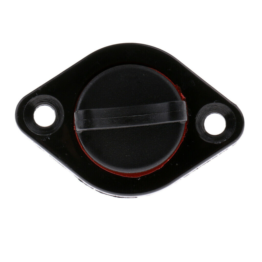 3 Pieces 1" Nylon Marine Boat Drain Plug Kayak Hull Transom Bung Replacement