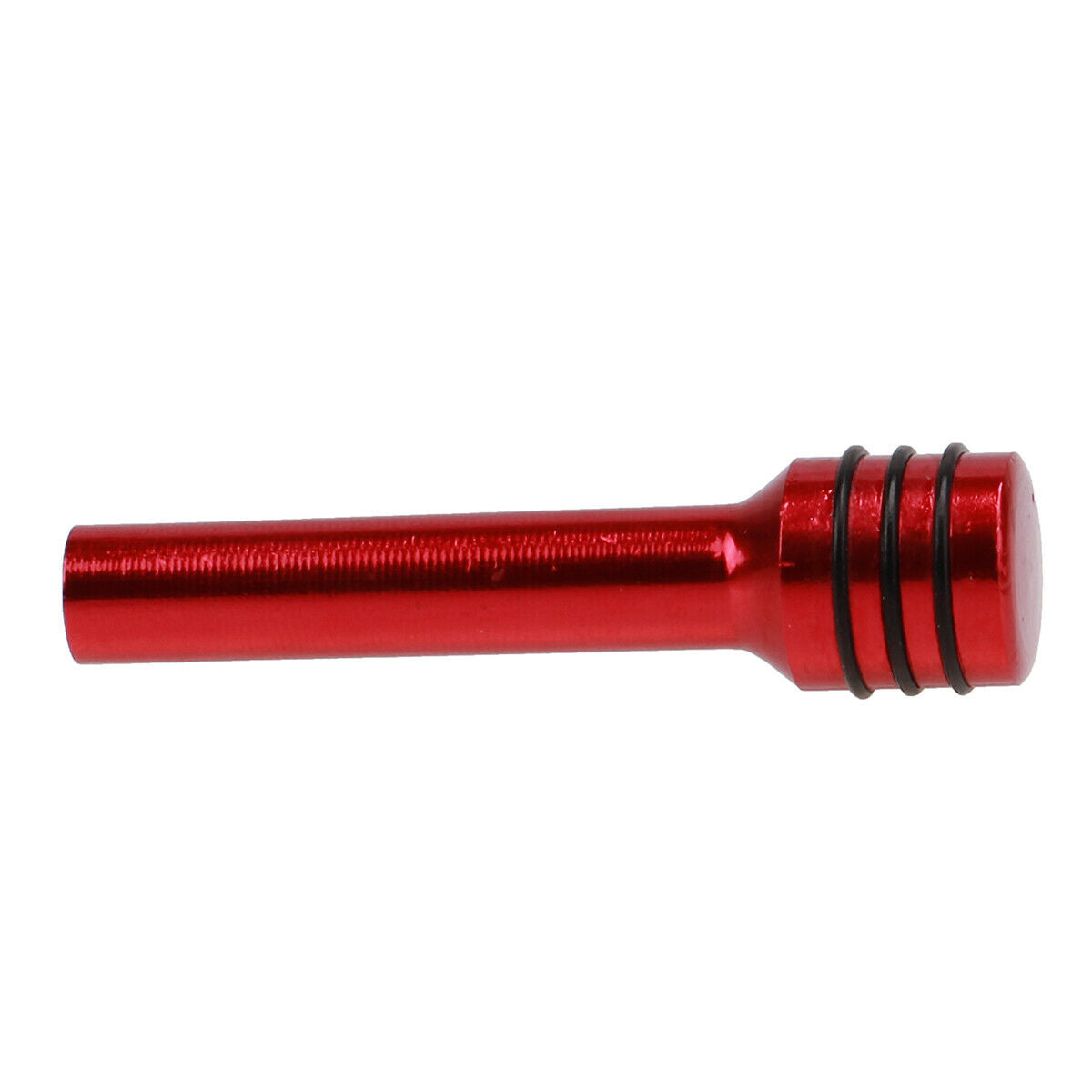 4PCS /SET Car Interior Red Alloy Door Lock Knob Pull Pin Cover Accessories
