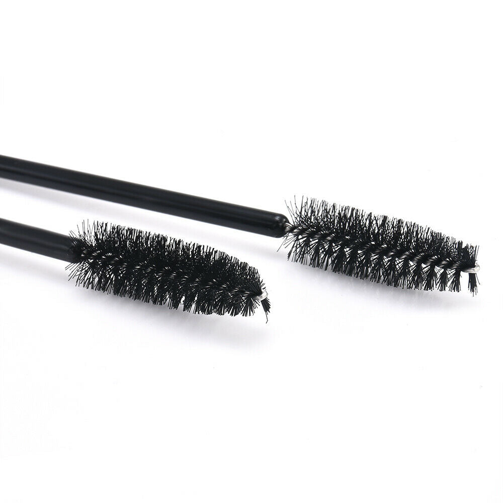 50Pcs Disposable Silicone Eyelash Brush Mascara Wands Eye Lashes Extension Tool