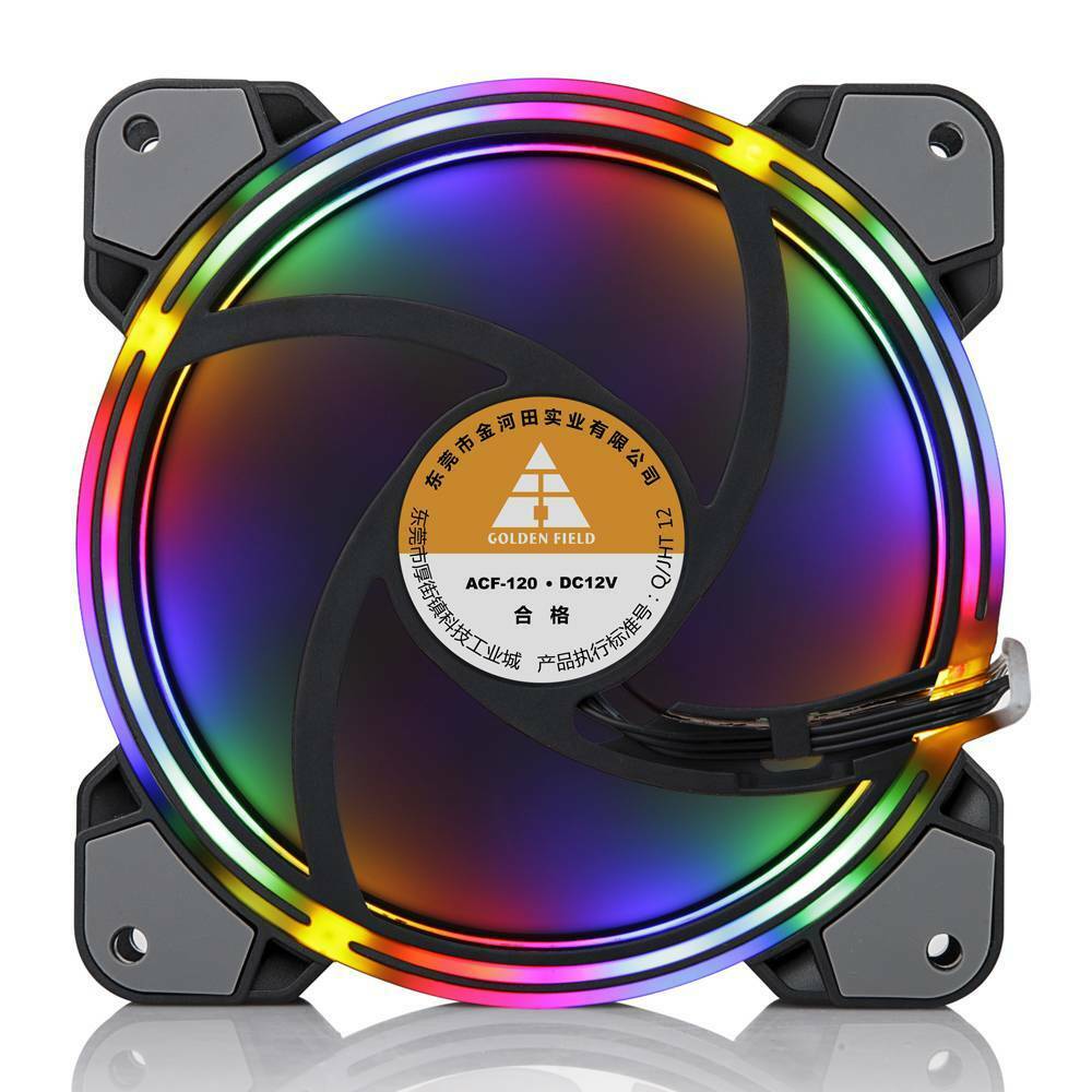 Universal 120mm PC Computer Case Fan Cooling Cooler Fan Colorful PC Case Fans!