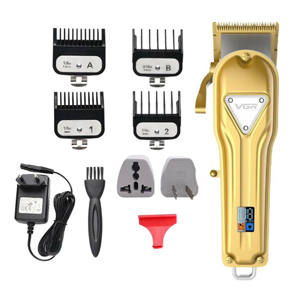 Men Electric LCD Hair  Trimmer Haircut Machine Barber Home Shaver US