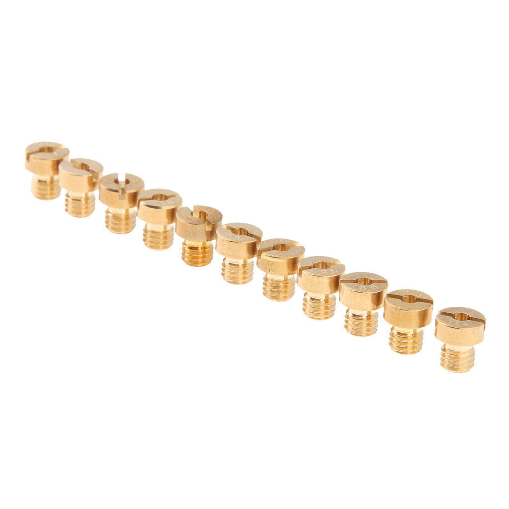 11pcs Carburetor Main Jet Replacement Part For PWK  OKO CVK 85-114