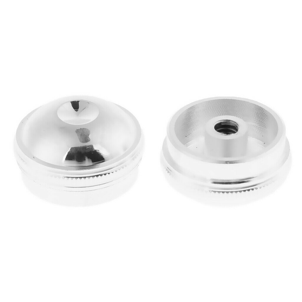 Copper Flute Head Crown Screw Caps Woodwind Parts, 2pcs/Pack