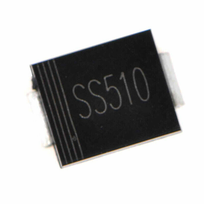 50pcs SS510 SR5100 SMC 5A/100V DO-214AB Chip Schottky Diodes Surface Mou.l8