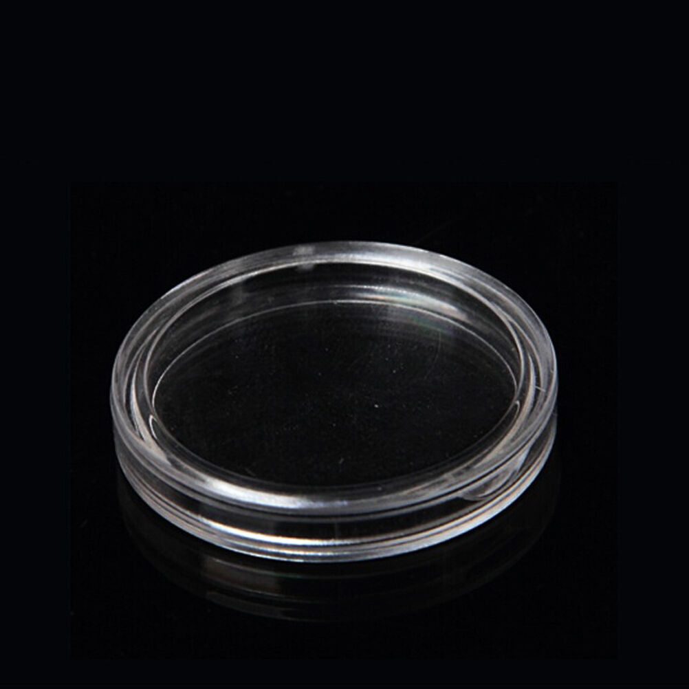 10X 40mm Applied Clear Cases Coin PRrage Capsules Holder Plastic Reusabl.l8