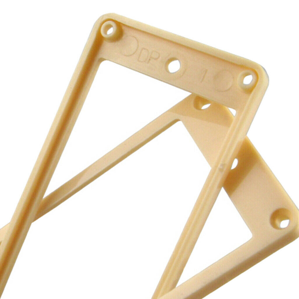 2 Pairs of Plastic Frames for Electric Guitar Pickup Rings