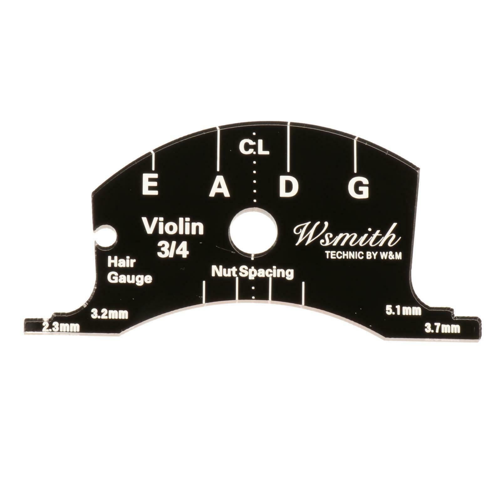 Violin Bridge Multifunction Fingerboard Mold Scraper Template Reference Leveling
