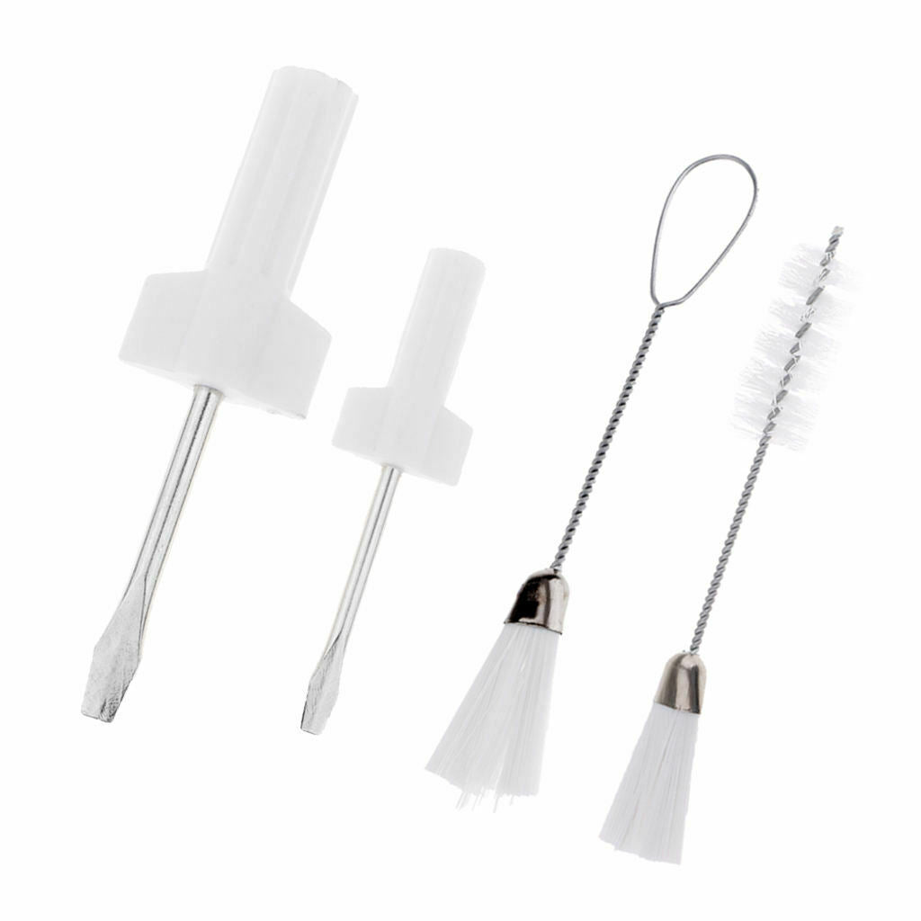 4pcs Sewing Machine Service Kit Lint Cleaning Brush Screwdrivers Sew Tools