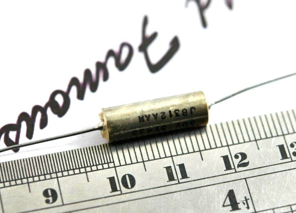 4pcs - KEMET 0.18uF (0,18µF) 30V 1% BP M83421/01-1375R Axial Tantalum Capacitor