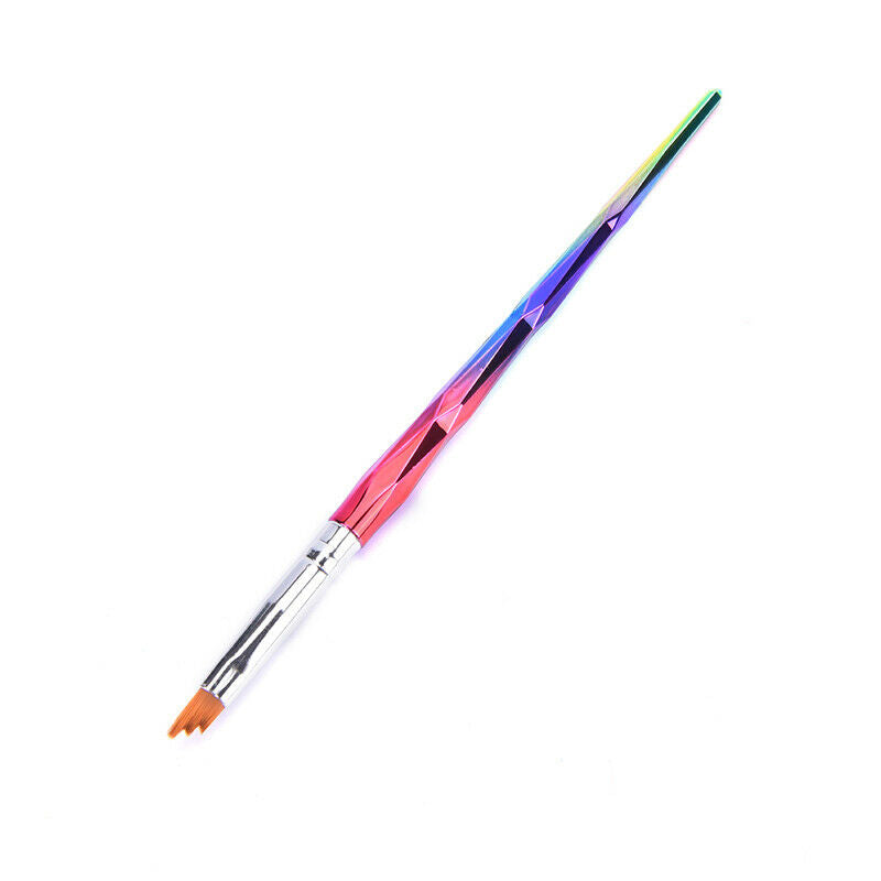 8Pcs Flower Drawing Pen Gradient DIY Nail Art Brush Set Painting Drawing TooFCA