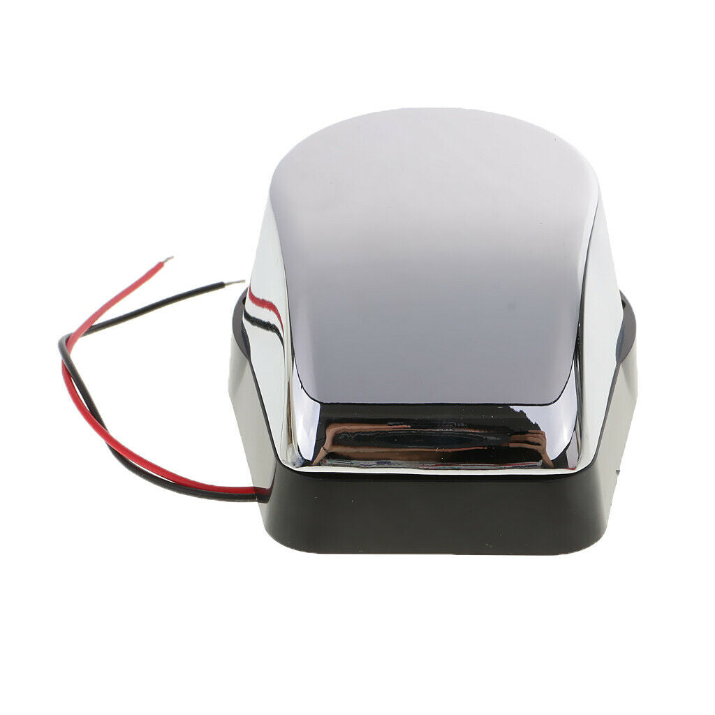 12V Stainless Boat Marine LED Bow Navigation Light Bi Color Red Green Lens