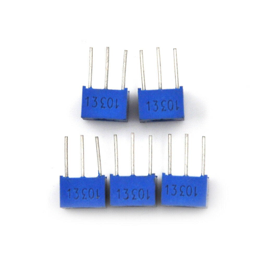 5pcs/set Potentiometer Trimmer Variable Resistor 3362P-103 10K Oh.l8